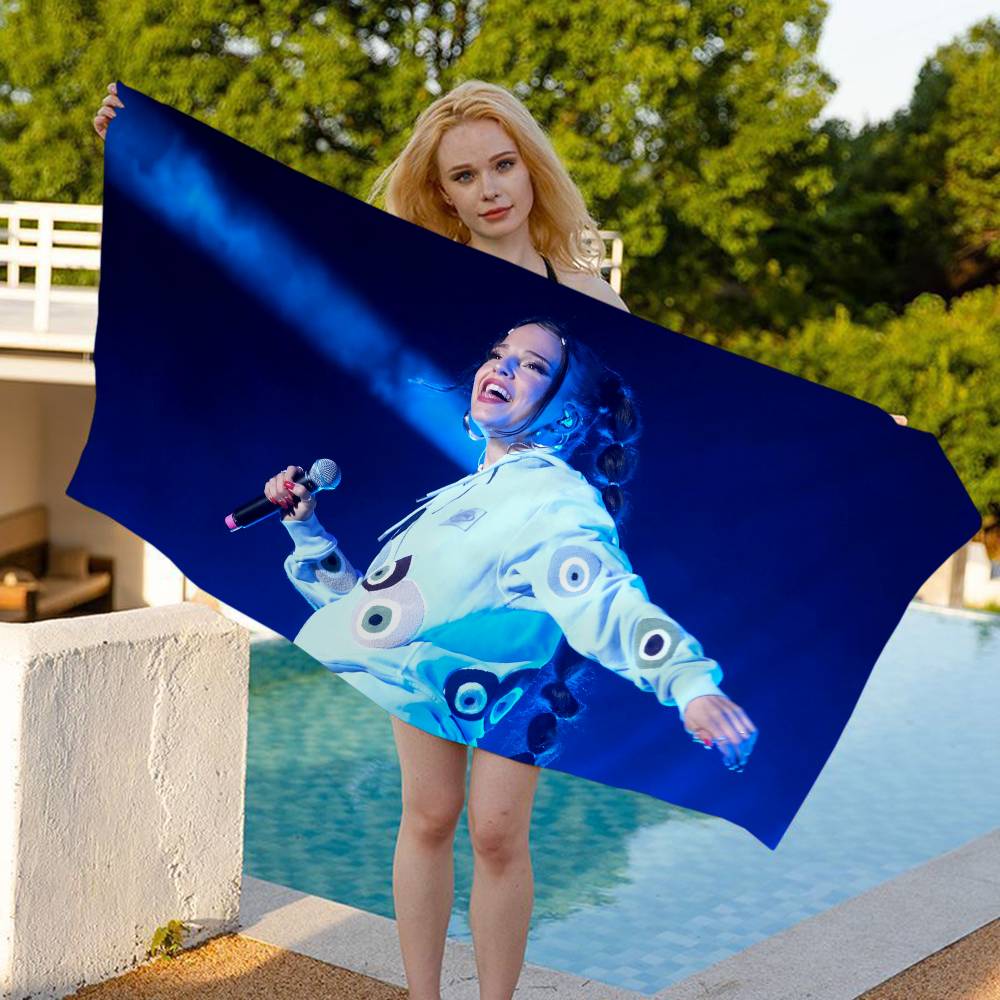 Singer N-nina Chuba Microfiber Beach Towel Absorbent Quick dry Soft Yoga Swimming Resort Mountain Climbing Towel