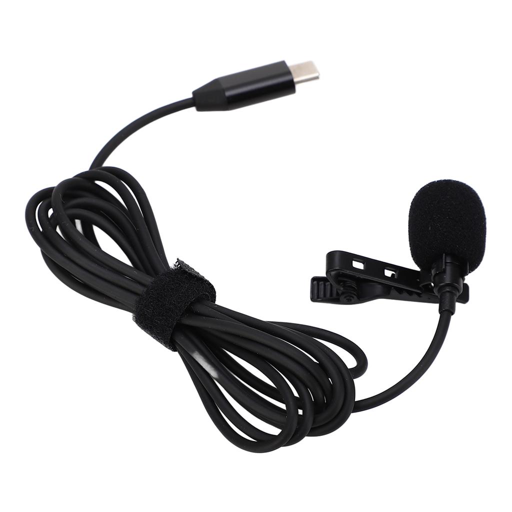 Lavalier Microphone Action Camera Microphone with Type C Interface for DJI Action OA2 OA3 MC490