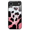 For iPhone 17 Air Case PC TPU Tempered Glass Pattern Printing Phone Back Cover