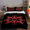 Red, Geometric, Symmetrical. Bedding Duvet Cover Sets Duvet Covers Pillowcases Gifts (1 * Duvet Cover 2 * Pillowcases, Without Duvet Insert)