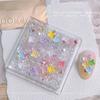 White Crystal Nail Art Charms Mix Style Nail Accessories New Floral Nail Decorations  for Nail DIY