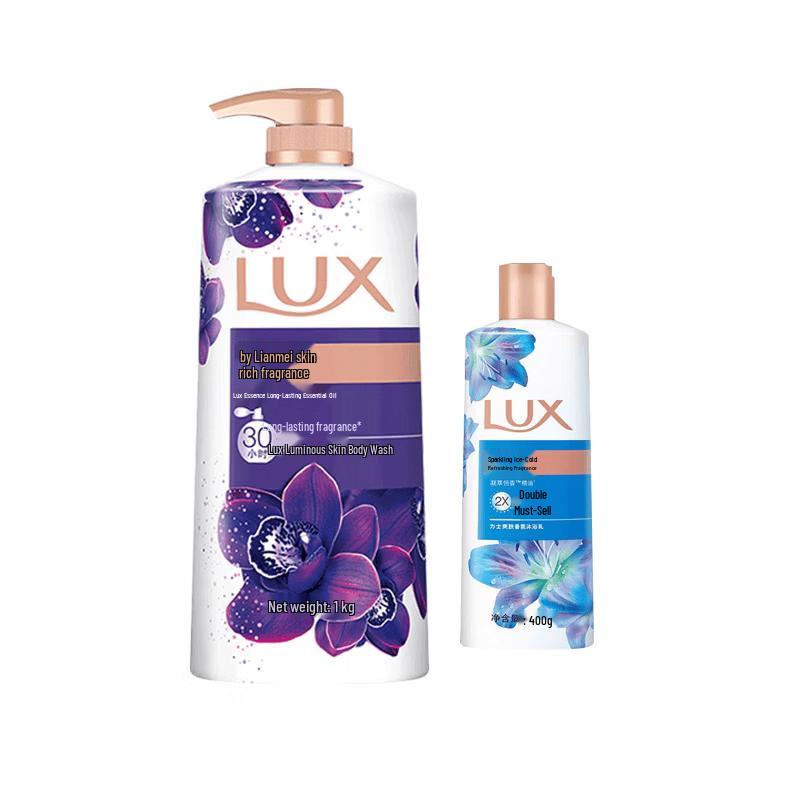 LUX Refreshing & Serene Lotus Shower Gel Duo Pack