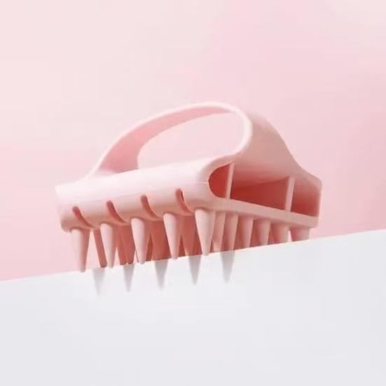 Silicone Wash Brush Relaxation Massage Promotes Hair Growth Deeply Cleans Scalp Deep Cleansing Hair Brush