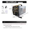 Dual-use, No-gas MIG/Stick Welder, 220V Household, Compact, Multi-functional, Gas-shielded