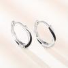 A Pair of Simple, Personalized and Fashionable Oil-dripping Earrings, Suitable for Daily Matching