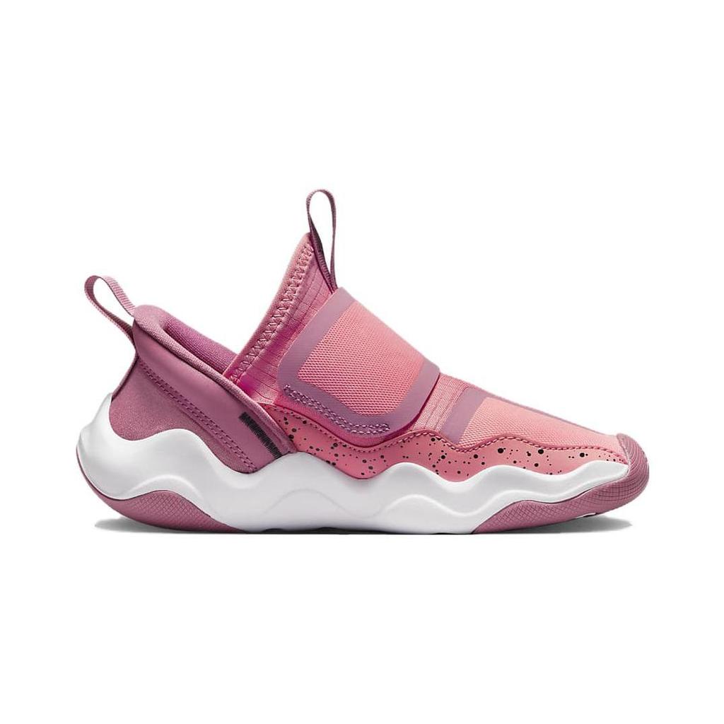 Jordan 23/7 Slip Resistant Cushioning Low Top Children's Basketball Shoes Pink White Children Aged 3 7 Years Old DQ9293-616