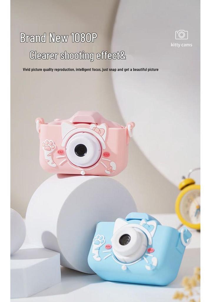 High-Pixel Children's Camera Toy for Photos and Videos - Perfect Girl's Birthday or Children's Day Gift X2-ZCM