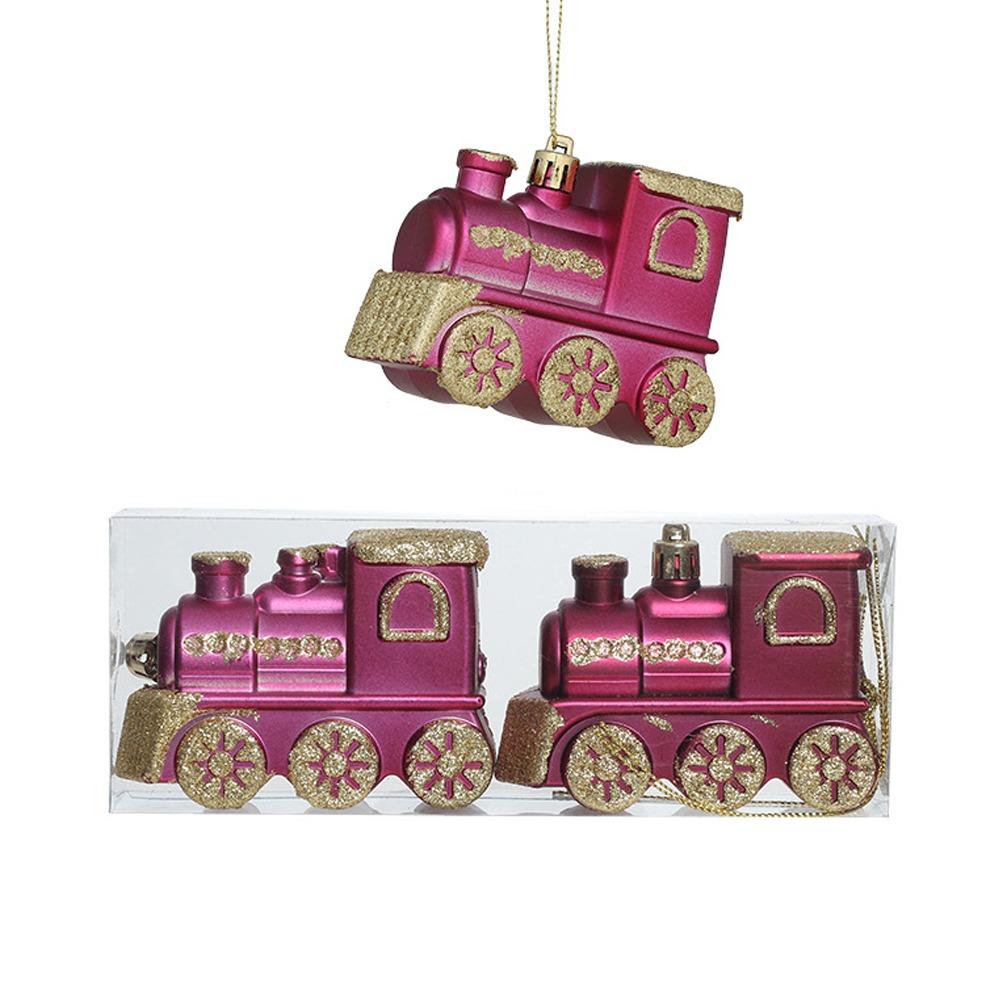 Shatterproof Christmas Cane Candy Ornaments Rose Red Merry Christmas Decor  Wedding Party