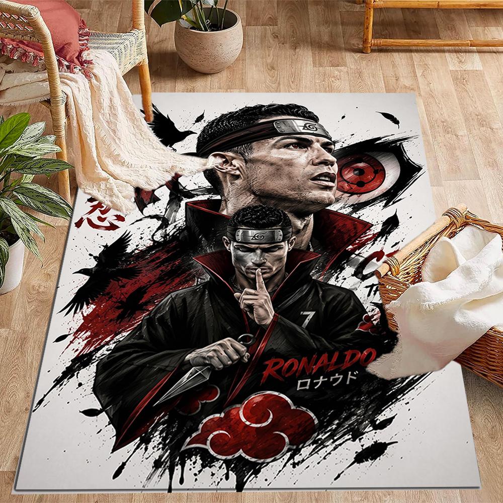 Ronaldo's Number Seven Jersey Floor Mat Perfect for Decorate Room Playrooms Bedrooms Game Room Antislip Carpet Anime Office Decor Wedding Party Gift