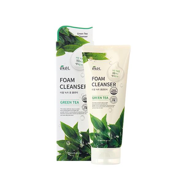 

EKEL Пенка для умывания с экстрактом зеленого чая Foam Cleanser Green Tea 180гр