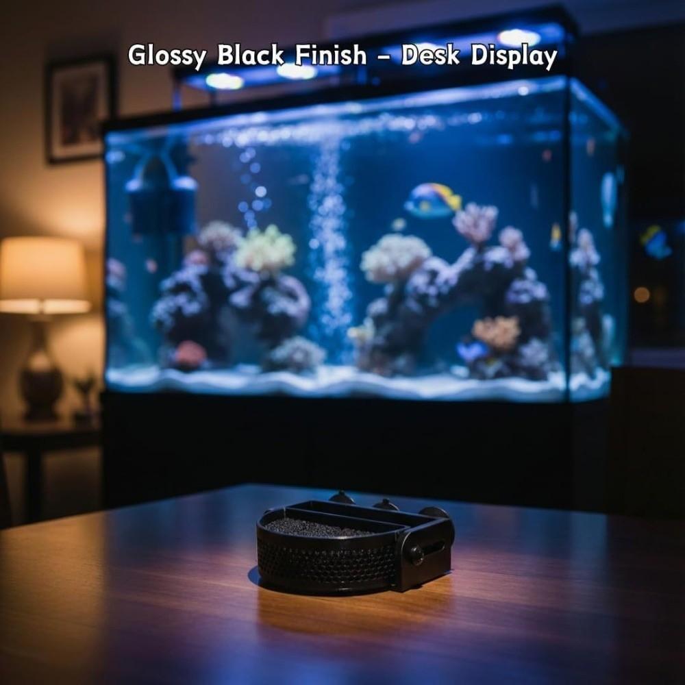 Plastic Aquarium Filter Baffle Auxiliary Device with Suction Cups Fish Tank Flow Reducer Efficient Surface Calmer