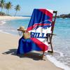 Bills Team Fashion Beach Towel: Ideal for Summer Adventures Soft, Absorbent and Quick Drying Suitable for Swimming and Bathing