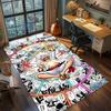 One Piece Anime Rug Carpet Large Area Rug Non Slip Washable Floor Mat Gamer Room Bedroom Home Decor