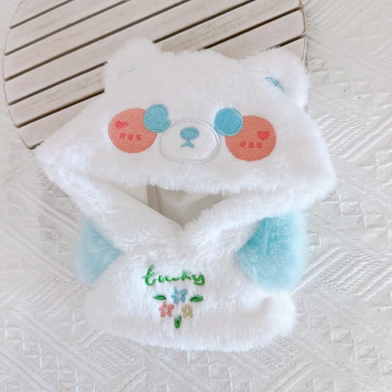 Fluffy Animal Kigurumi [for 20cm] White G.triger G-Trigger Oshi-Nui (Snuggle) [Product]