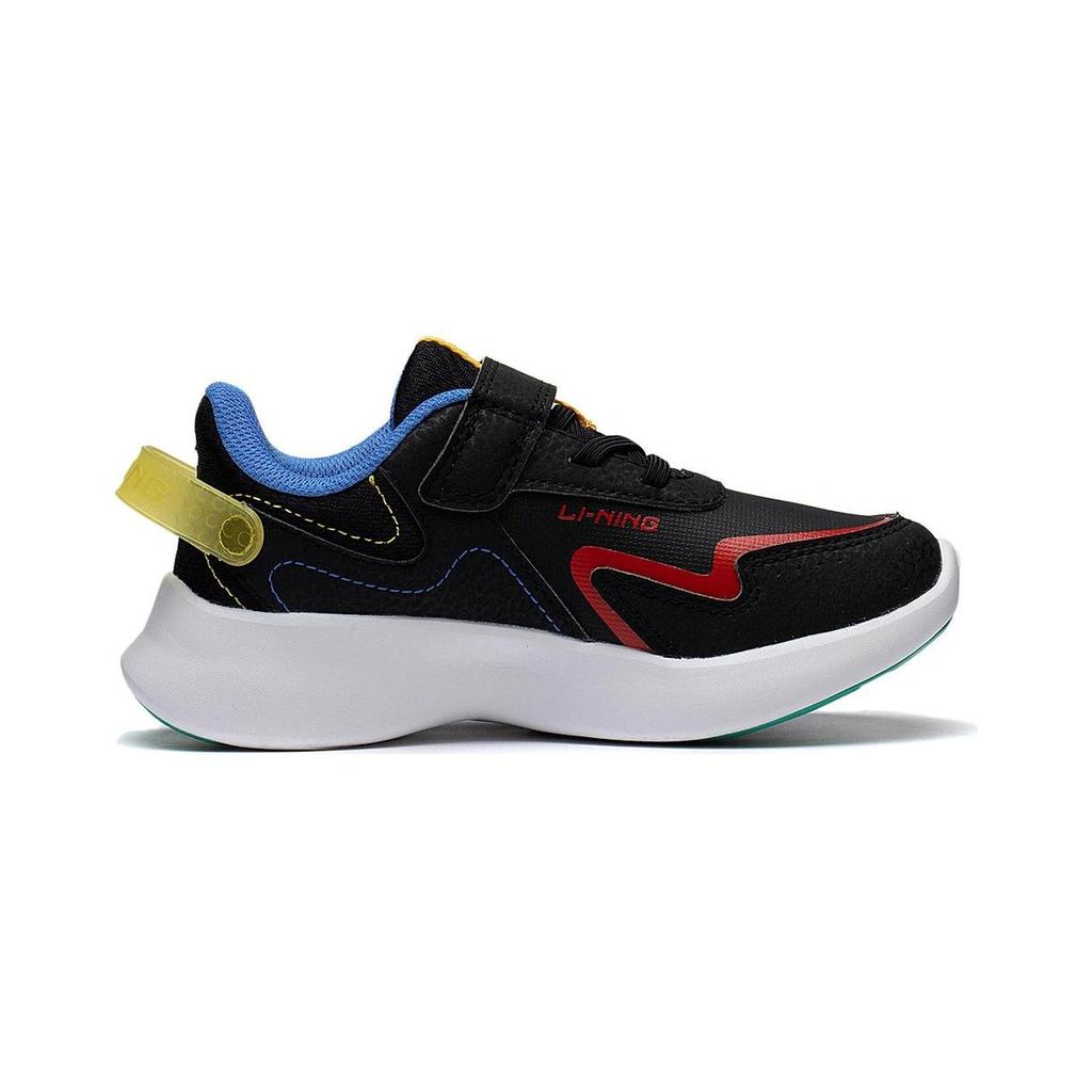 Li Ning Kids Ling Yue 2.0 Comfortable Versatile Durable Casual Shoes Kids Casual Shoes Black Red YKNS114-15