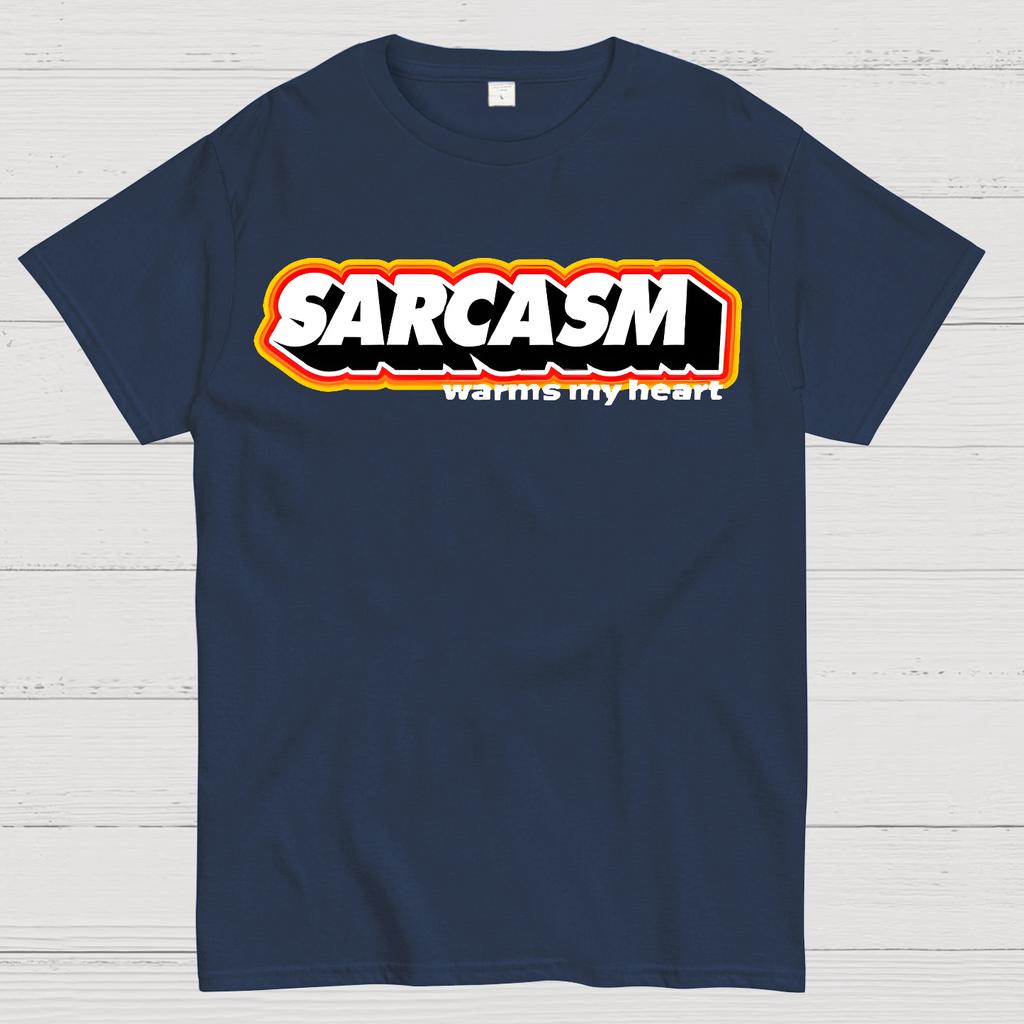 Sarcasm Warms My Heart Cotton Summer Casual Cool Loose T-Shirt