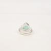 Natural Aqua Chalcedony Gemstone 925 Sterling Silver Jewelry Handmade Boho Ring RR-46-8