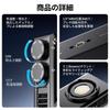 Ulanzi C01 100W COB Video Photography 30000 CRI Stepless High Color Screw Cooling Photography Camera LED for Live Light, Light, Lux, Handheld, 96+,