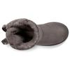 UGG Bailey Bow II Boot Grey (Kids) Kids Sneakers 1017394K-GREY