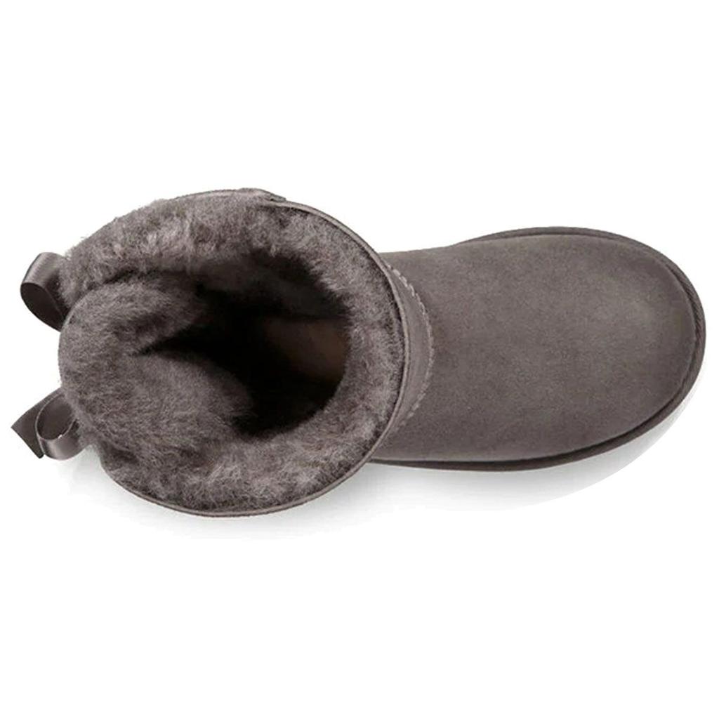 UGG Bailey Bow II Boot Grey (Kids) Kids Sneakers 1017394K-GREY