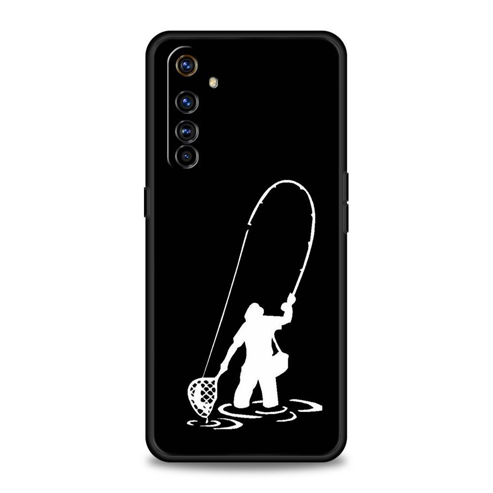 Fishing Heartbeat Phone Case For Realme 13 12 11 10 4G 9 8 5G 7 GT5 GT3 GT2 Pro Plus C21 C11 C25 C35 GT Neo 2 3 3T 5 Cover