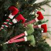 38cm Elf Legs Hanging Ornaments Artificial Leg Xmas Tree Ornaments  Garden Decoration