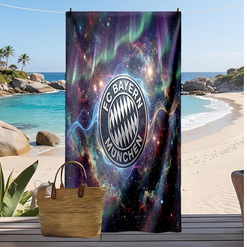 Bayern Munich Printed Beach Towel Quick Dry Soft TowelPortable Large Rectangular Beach Blanket for Travel Swimming Pool