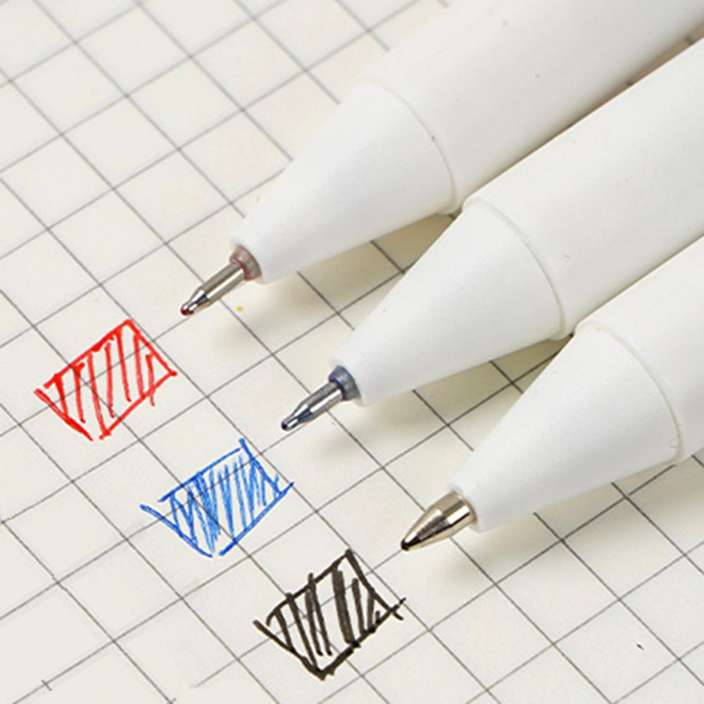 Retractable Gel Pen Set With Pen Refills Red Black Blue Ink for School Students Writing Stationery