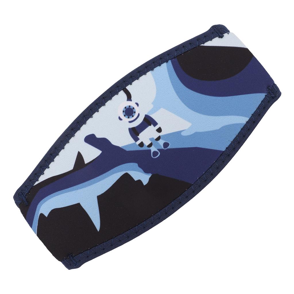 Diving Face Cover Strap Professional Double Layer Waterproof Neoprene Diving Goggles Hair Protector for Dive Snorkel