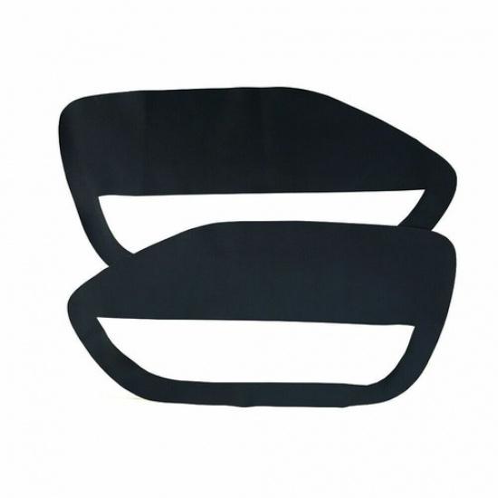 2x Door Panel ert Card Cover Skin (R+L) For Ford Mustang 2005-2009 Black