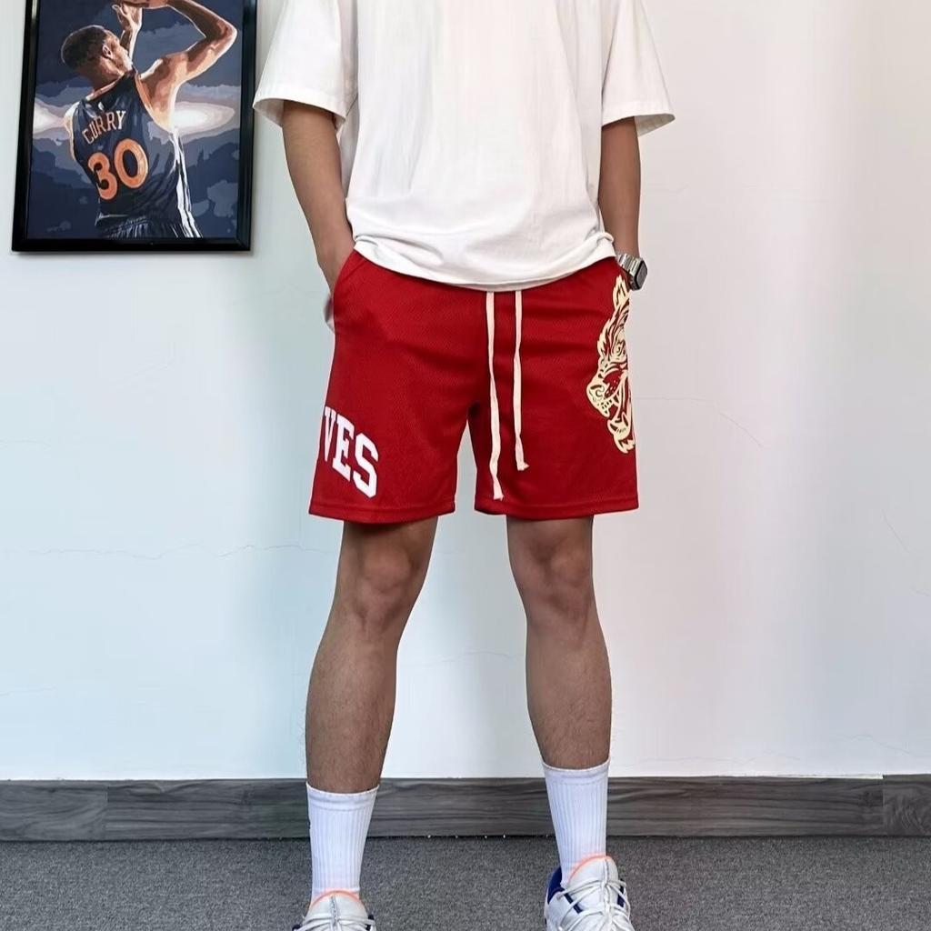 New Summer Hip-hop Men's Basketball Sports Casual Shorts