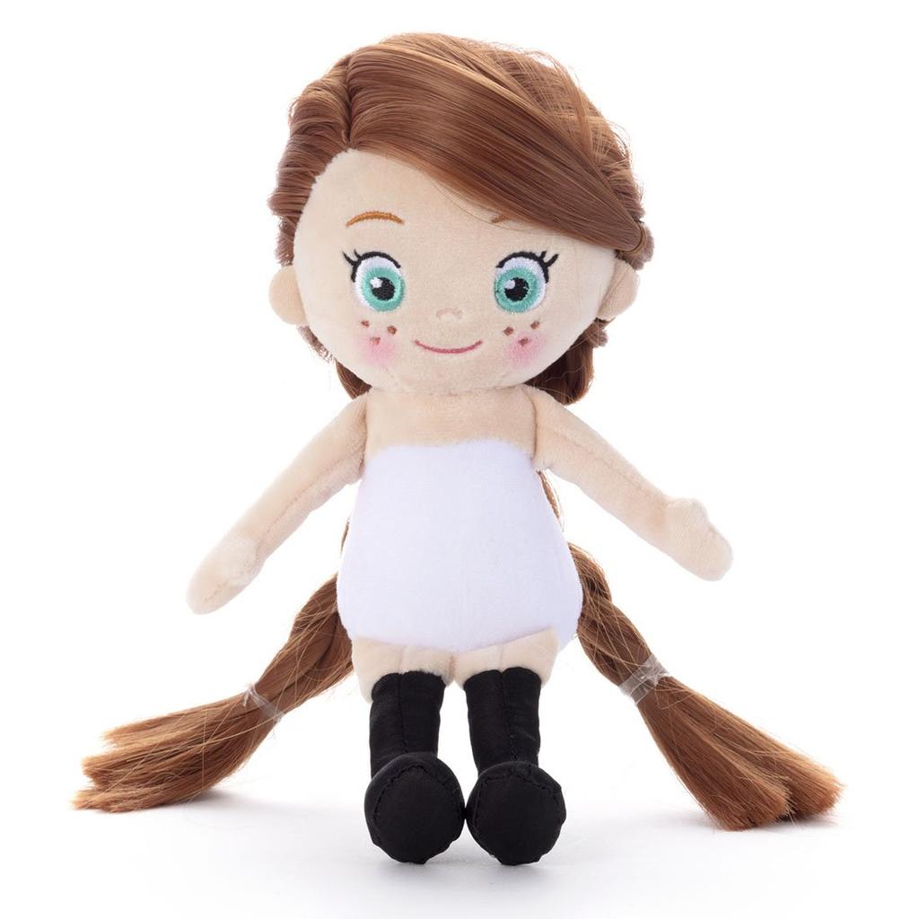 Disney Charakter Mein Freund Prinzessin Haar Make-up Plüschpuppe Die Eiskönigin Ungefähr 22 cm Groß & Anna,