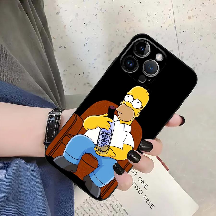 

Simpson s Father s Daily Routine Soft Back Phone Cover Case for iPhone X XS XR 7 8 12 13 Mini 15 Plus 11 17 16 Pro Max SE 17Air iPhone 7 Plus