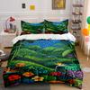 Tropical Plants and Flowers. Bedding Sets Duvet Cover Sets Duvet Covers Pillowcases(1 * Duvet Cover 2 * Pillowcases, Without Duvet Insert)