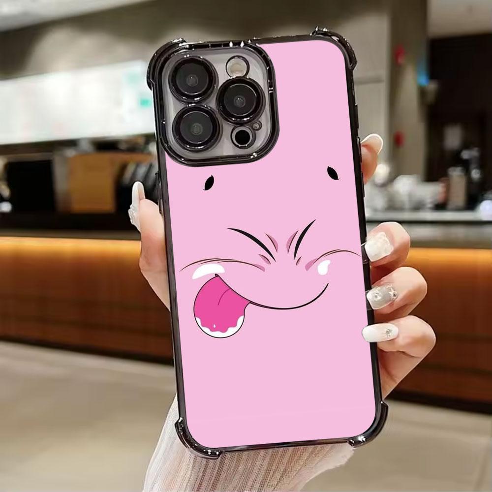 Cell Frieza Buu King Piccolo Dragons Balls Phone Case for iPhone 11 13 15 16 17 Pro Max 14 Plus 17Air 16E 13 12 Mini Clear Cover