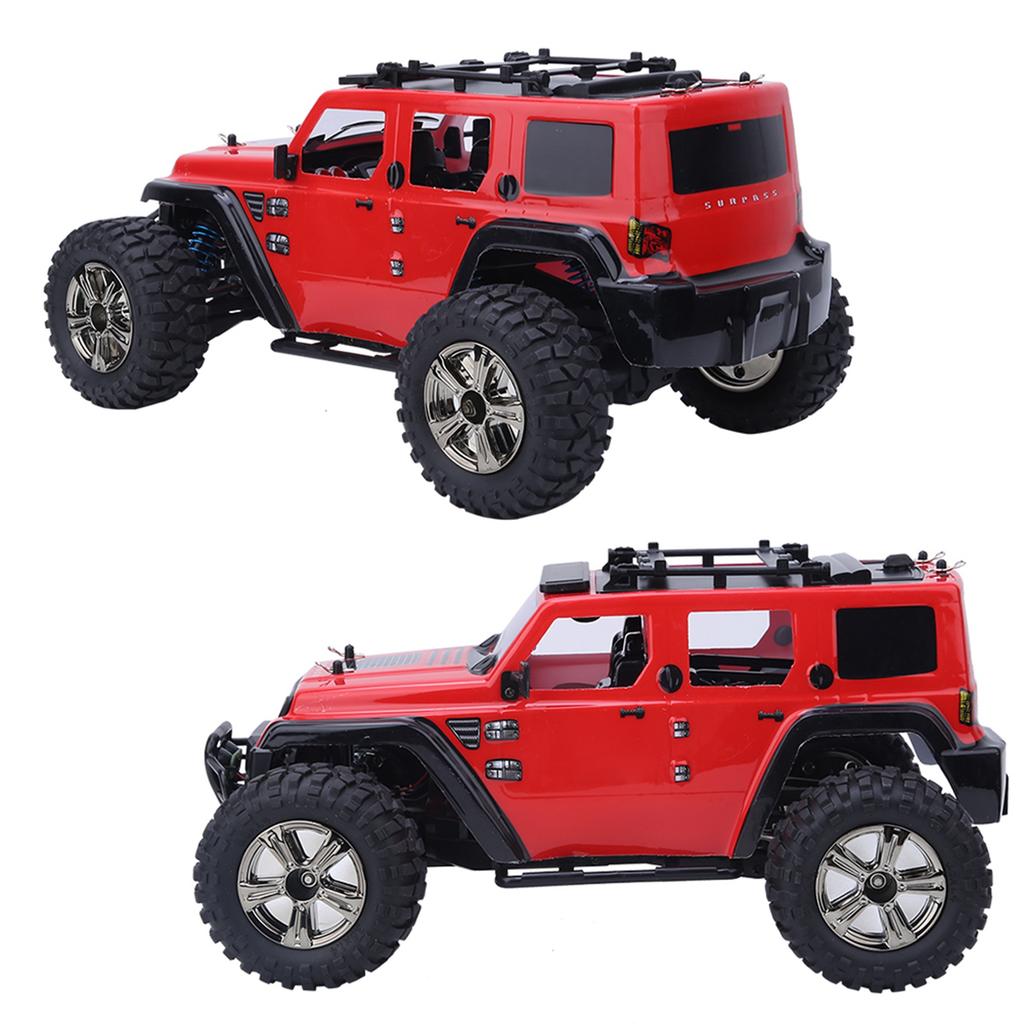 BG1521 1:14 Four Wheel Drive 2.4G 35Km H High Speed Off Road Remote Control Model Car(Red )