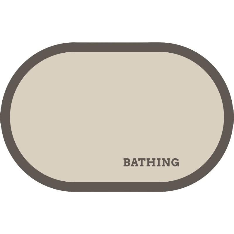 Bathroom Floor Mat Diatom Mud Toilet Anti-slip Mat Bathroom Door Kitchen Absorbent Quick Drying Foot Mat Porch Entrance Door Mat