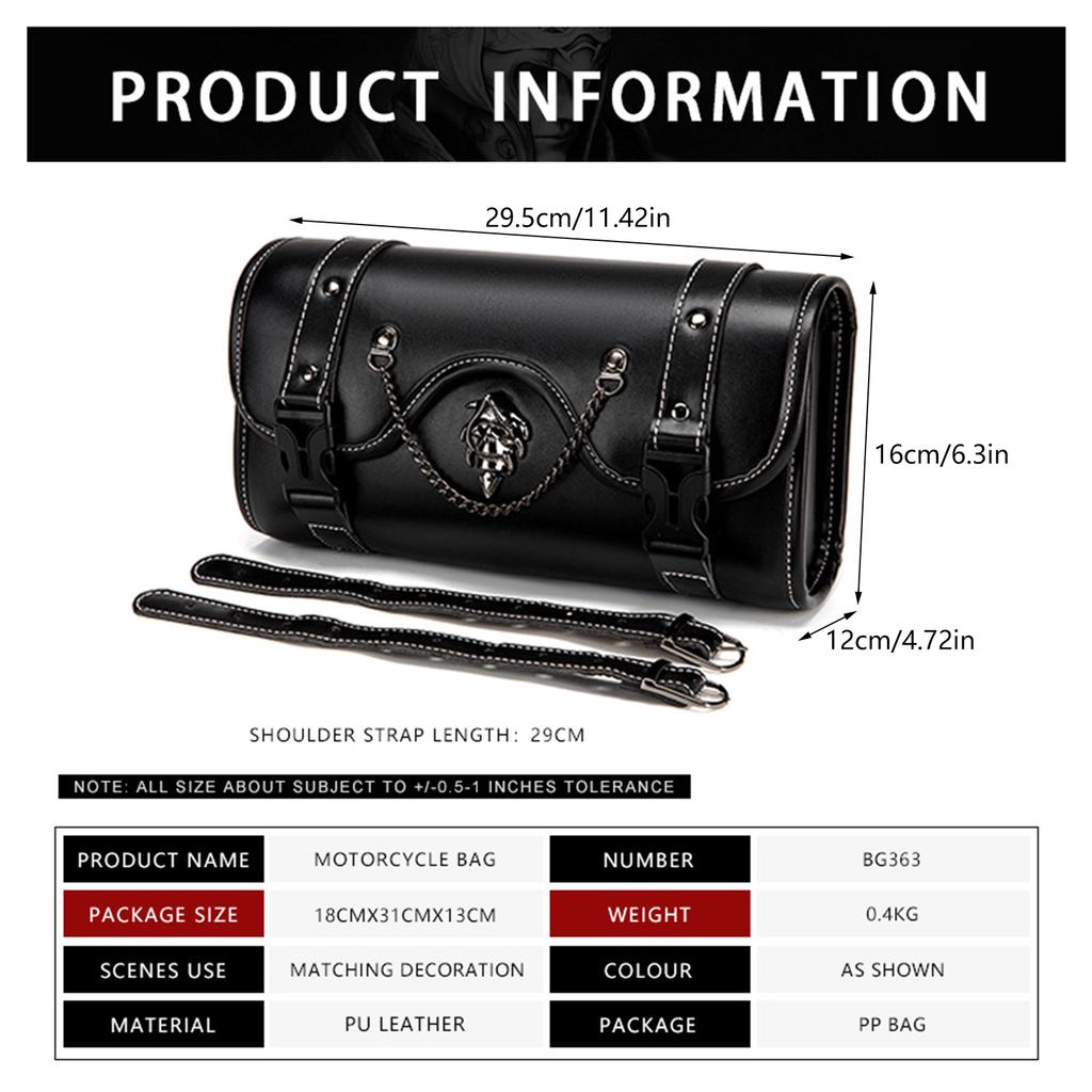 Motorradtasche Motorrad Werkzeugtasche Fronttasche Gabel Lenker Tasche Werkzeug Satteltasche Aufbewahrungstasche Tasche