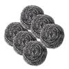6 Pezzi Spugne Metalliche per Piatti Spugne Metalliche per Pulizia Spugna Abrasiva in Lana d'Acciaio per Cucine Bagno e Altro