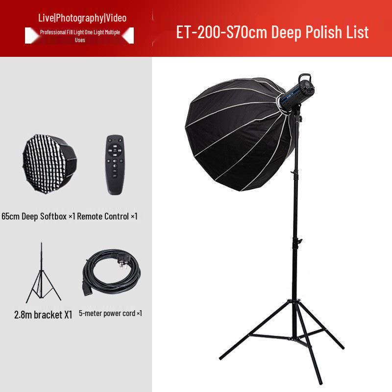 ET200 170W High Brightness COB Fill Light for Photography and Live Broadcasts