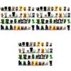Minecraft 36-pack Mini Action Figures Set For Kids Steve Creeper Skeletons And More!