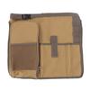 Bucket Organization Bag Round Shape Large Capacity Portable Handle Khaki Outdoor Bucket Tool Bag