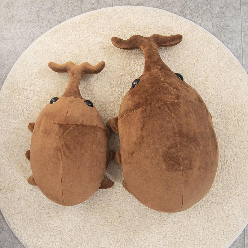 Animal Plush Toy Pillow With Short Pile Fabric For Kids Bed Decor