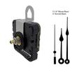 Seiko-SKP Quartz Watch Movement Kit 5" Black Spade Hands for Dials up to 1/4"