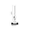 304 Stainless Steel Steak Knife Fork Spoon Set with Thickened Jute Rope for Western Cuisine