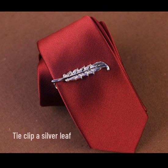 Herren Krawattenklammer - Schnurrbart, Schwarze Feder & Anker Designs verfügbar