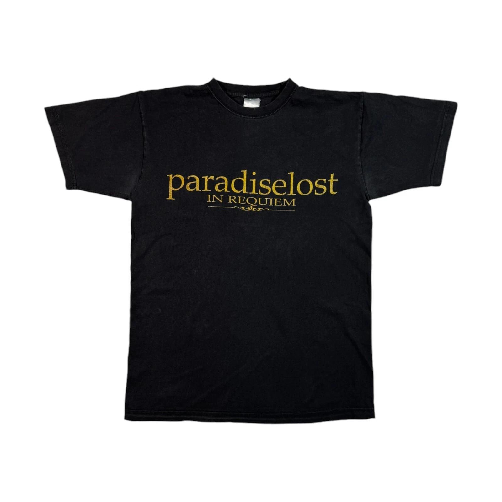 

Vintage 00s Paradise Lost In Requiem T-shirt Gothic Death Doom Metal Band Tee M L