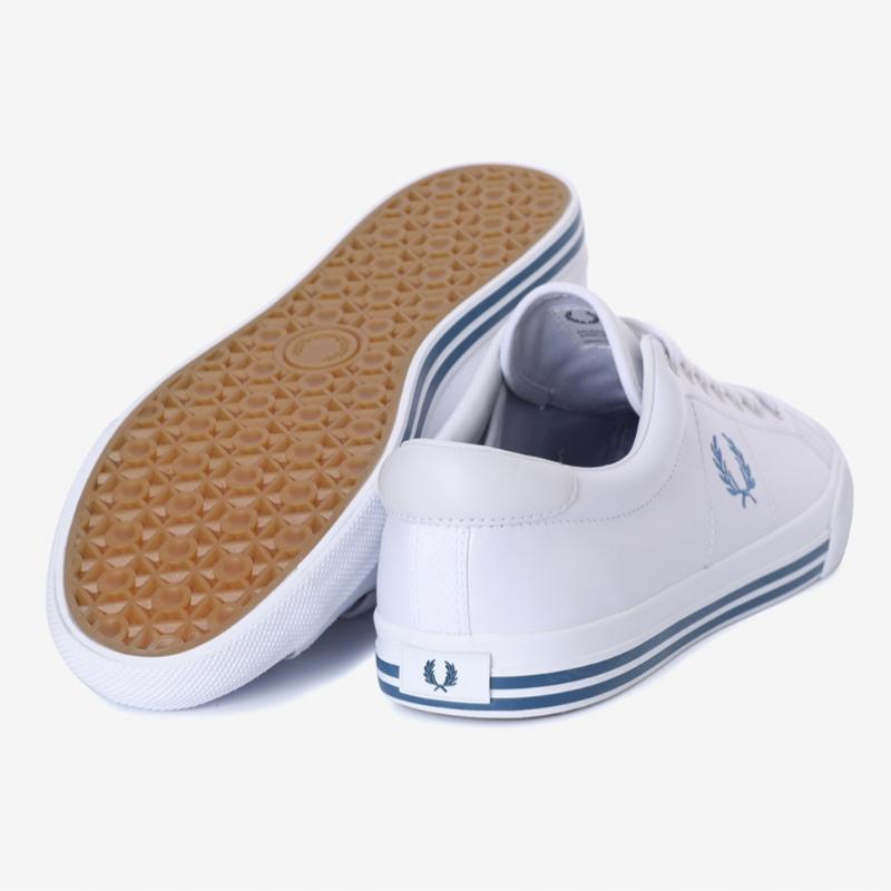Fred Perry Unisex Leather Sneakers Underspin Leather Sfpu2334343 T65