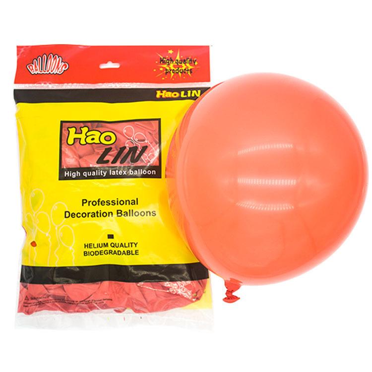 Haolin Yaguang 12-Inch 2.8-Gram Latex Balloon, Birthday Wedding Party Decoration Arrangement Cross-Supply Brand Balloon