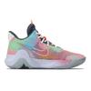 Nike KD Trey 5 IX Cushioning, Wear Resistant Mid top Basketball Shoes Unisex Pink Green CW3402-011(Team529-)